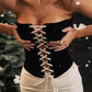 Rochie ‘Queen of corsets’ - fusta din satin si corset din catifea